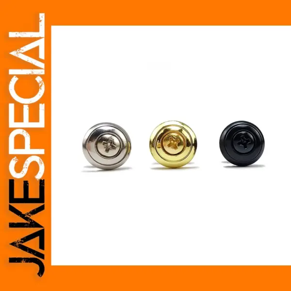 2pcs Mushroom Head Guitar Strap Lock Buttons