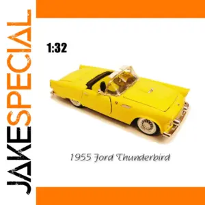 1/32 Scale 1955 Ford Thunderbird Diecast Model