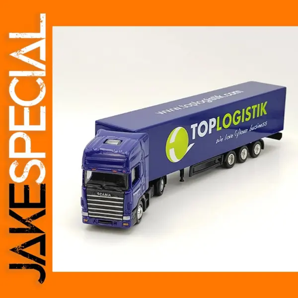 Diecast Alloy Large Transport Vehicle Model