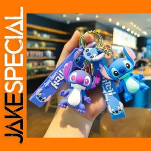 Stitch Doll Keychain PVC Anime Figure