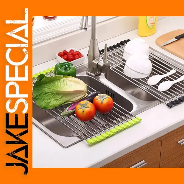 Stainless Steel Sink Drain Rack Multi-Sized