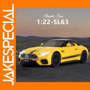 1:22 Mercedes-Benz SL63 Diecast Model Car