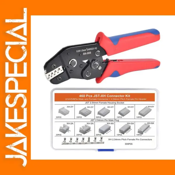 Crimping Pliers with JST-XH Connector Kit