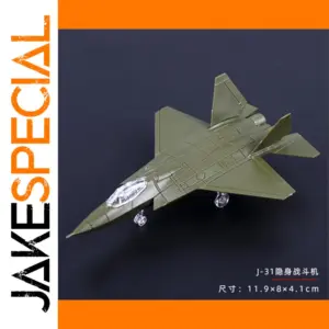 J-31 Stealth Fighter Model Building Set