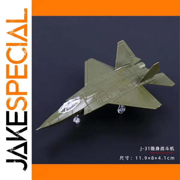 J-31 Stealth Fighter Model Building Set