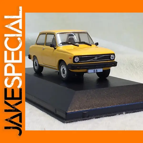 Diecast 1:43 Yellow 1975 Regal 66 Model Car