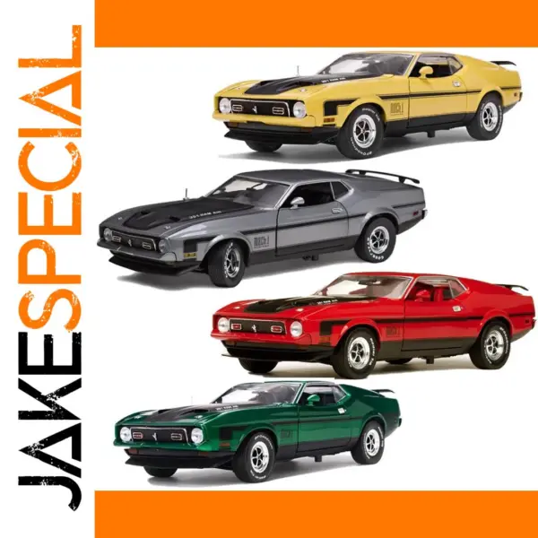 SunStar 1:18 Scale 1971 Ford Mustang Mach I Model