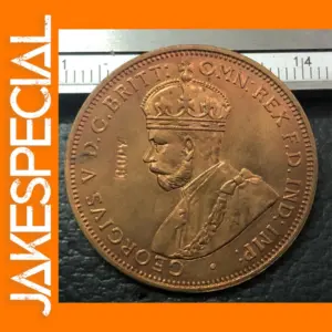 Australia 1932 Half Penny Coin Replica