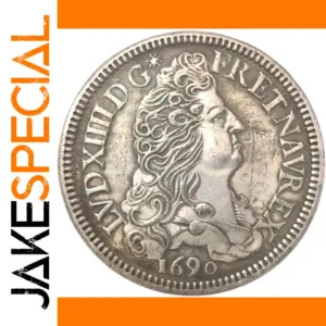 Antique Replica Louis XIV Coin 1690-B France