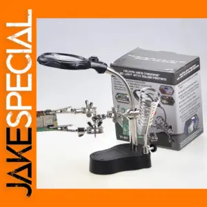 Soldering Iron Station with LED Magnifier