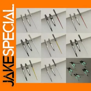 Green Luminous Watch Hands Set for NH Movements