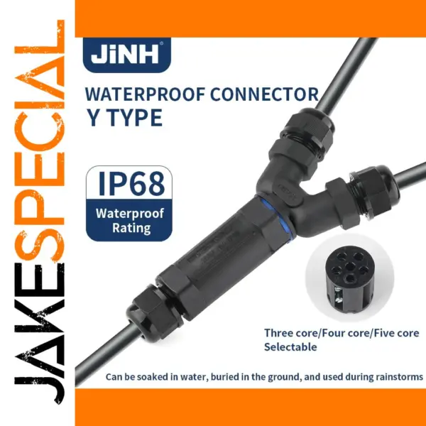 Waterproof Y-Type Cable Connectors 16A 415V