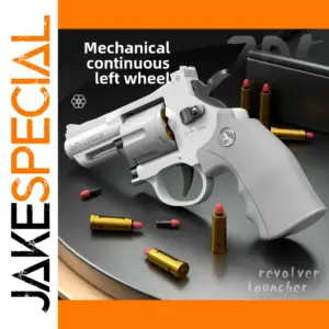 Soft Bullet Toy Gun Set with Revolver