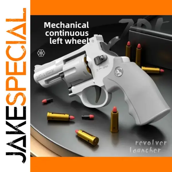 Soft Bullet Toy Gun Set with Revolver