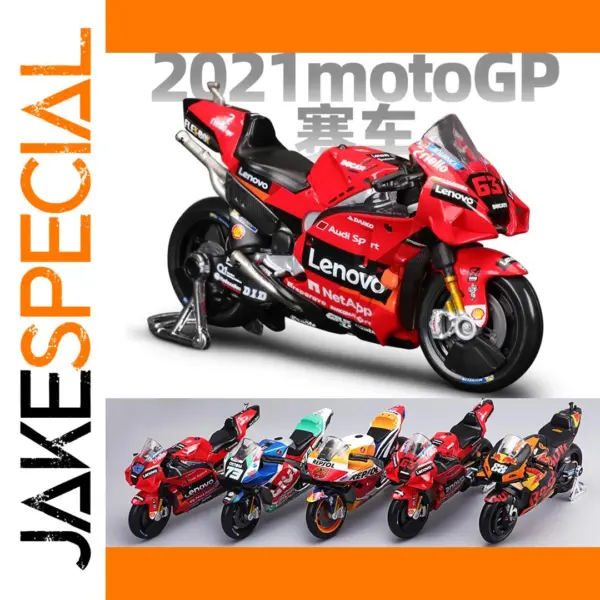 Maisto 1:18 Ducati Lenovo Team Motorcycle Model