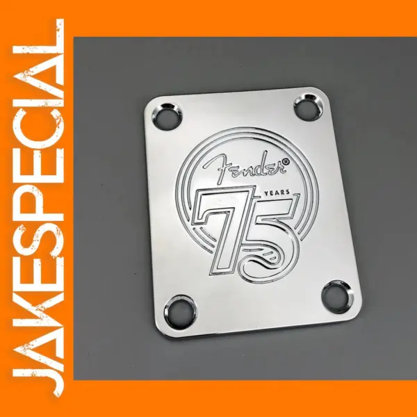 Chrome Electric Guitar Neck Plate for Fender