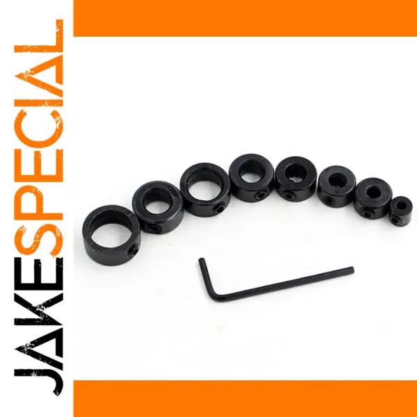 8pc Limit Ring Set for Drill Bits 3-16mm