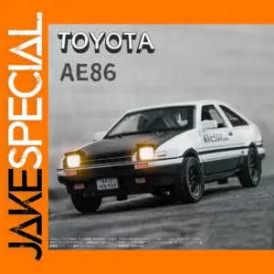 1/32 AE86 Diecast Toy Car with Sound and Light