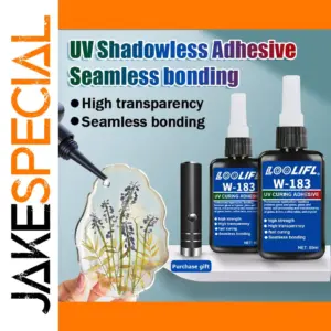 LOOLIFL W-183 UV Glass & Metal Glue 50ml