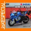 1:18 Diecast Suzuki GSX-R1000 Motorcycle Model