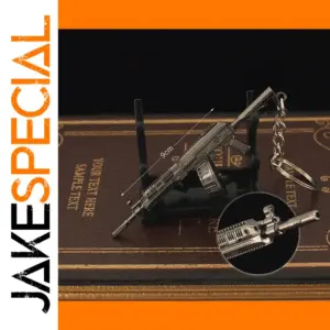 RPK16 Mini Metal Gun Keychain Model