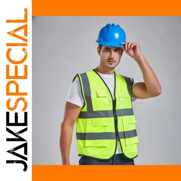 High Visibility Reflective Safety Vest Unisex