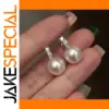 Elegant Pearl Drop Earrings for Women