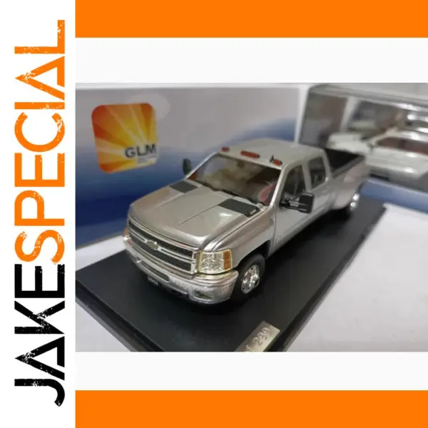 GLM 1/43 Silverado 3500HD Pickup Truck Model Car Collection