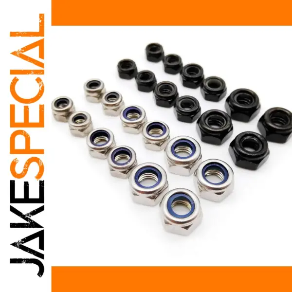 304 Stainless Steel Nylon Lock Nut Set