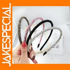 Korea Crystal Rhinestone Soft Headband