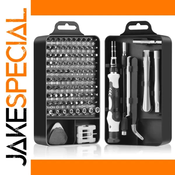 115-in-1 Magnetic Precision Screwdriver Set