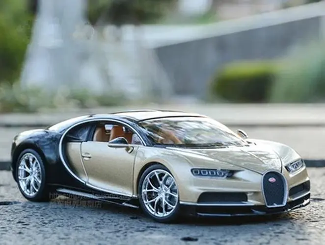 1:24 Bugatti Veyron Chiron Diecast Model Car 11 1:24 Bugatti Veyron Chiron Diecast Model Car - Image 11