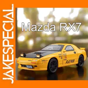 1:32 Mazda RX7 Alloy Car Model with Lights