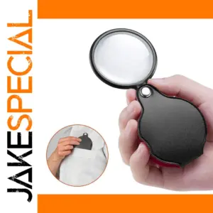 10X Handheld Folding Magnifier 50/60/70mm