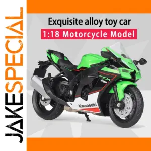 Welly 1:18 Kawasaki Ninja ZX10-R Diecast Model