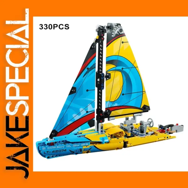 330PCS Yacht Building Blocks Set for Kids
