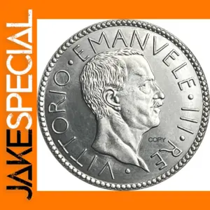 Italy 1934 20 Lire Replica Collectible