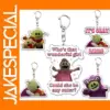 Cute Nanalan Acrylic Keychain Pendant Ring