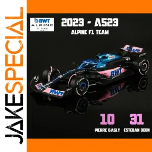 Bburago 1:43 Alpine F1 Team Diecast Model