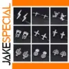 Chihuahua Cactus Stainless Steel Stud Earrings
