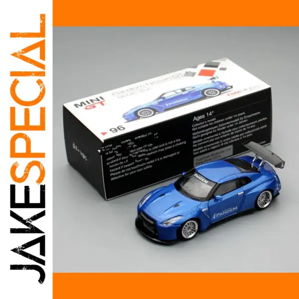 MINIGT 1:64 96 GTR R35 Metal Collectible Car
