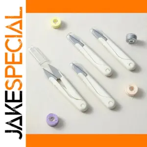 Stainless Steel Spring Scissors with Cover