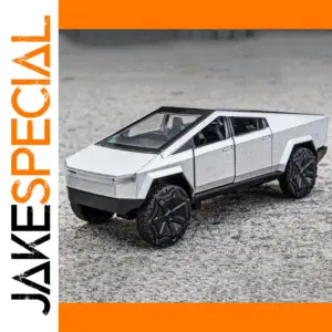 1:36 Tesla Cybertruck Diecast Model with Lights