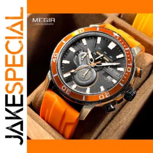 MEGIR MN2224GREOR-11N0 Sport Watch for Men