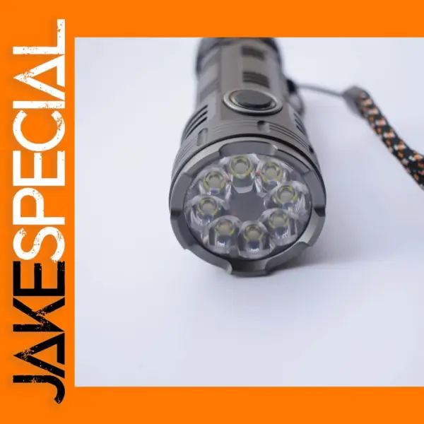 USB Rechargeable High Power LED Flashlight