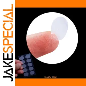 100 Clear Ear Lobe Support Patches