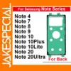 Samsung Galaxy Note Rear Adhesive Sticker Tape