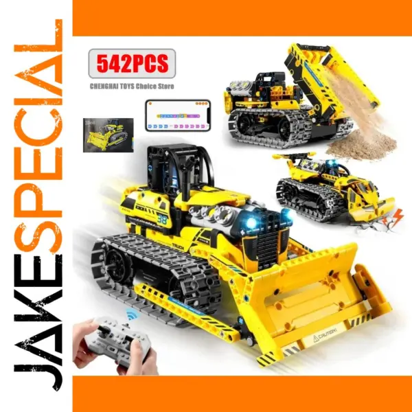 542pcs Remote Control Building Blocks Set