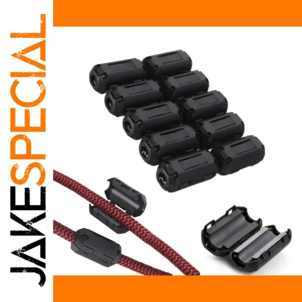 10PCS Ferrite Core Noise Filter Set