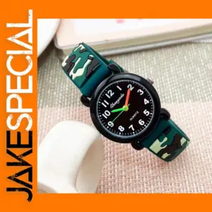 Fashion Camouflage Kids Quartz Watch 985